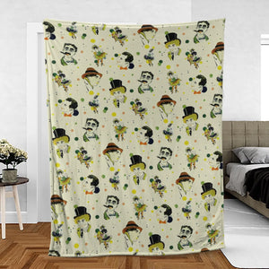 The Cocoanuts The Marx Brothers Fleece Blanket
