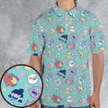 Adventure Time Floral Pattern AOP Men/Women Polo Shirt