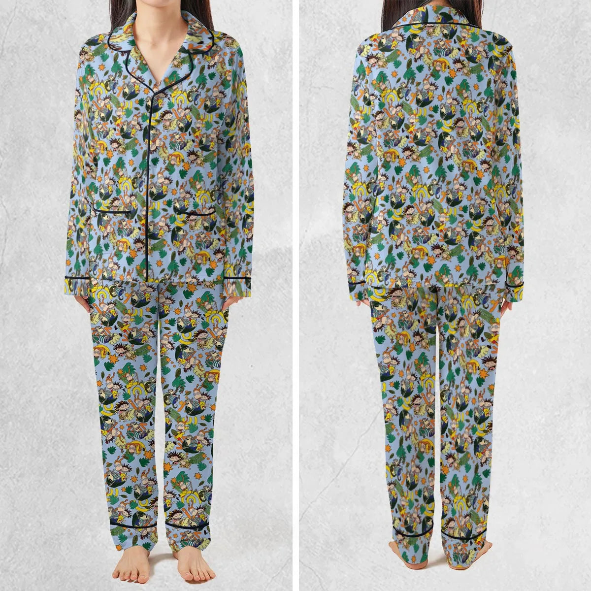 The Wild Thornberrys Characters Pajamas Set
