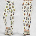 Doctor Who and Mr Men Pattern Legging