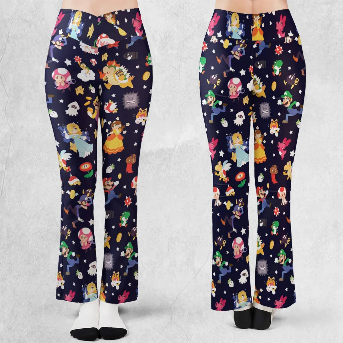 Mushroom Kingdom Super Mario Flare Leggings