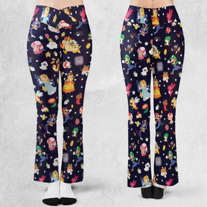 Mushroom Kingdom Super Mario Flare Leggings