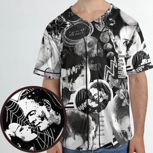 Bride Of Frankenstein Unisex Baseball Jersey