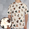 Clue The Movie Characters Pattern AOP Men/Women Polo Shirt