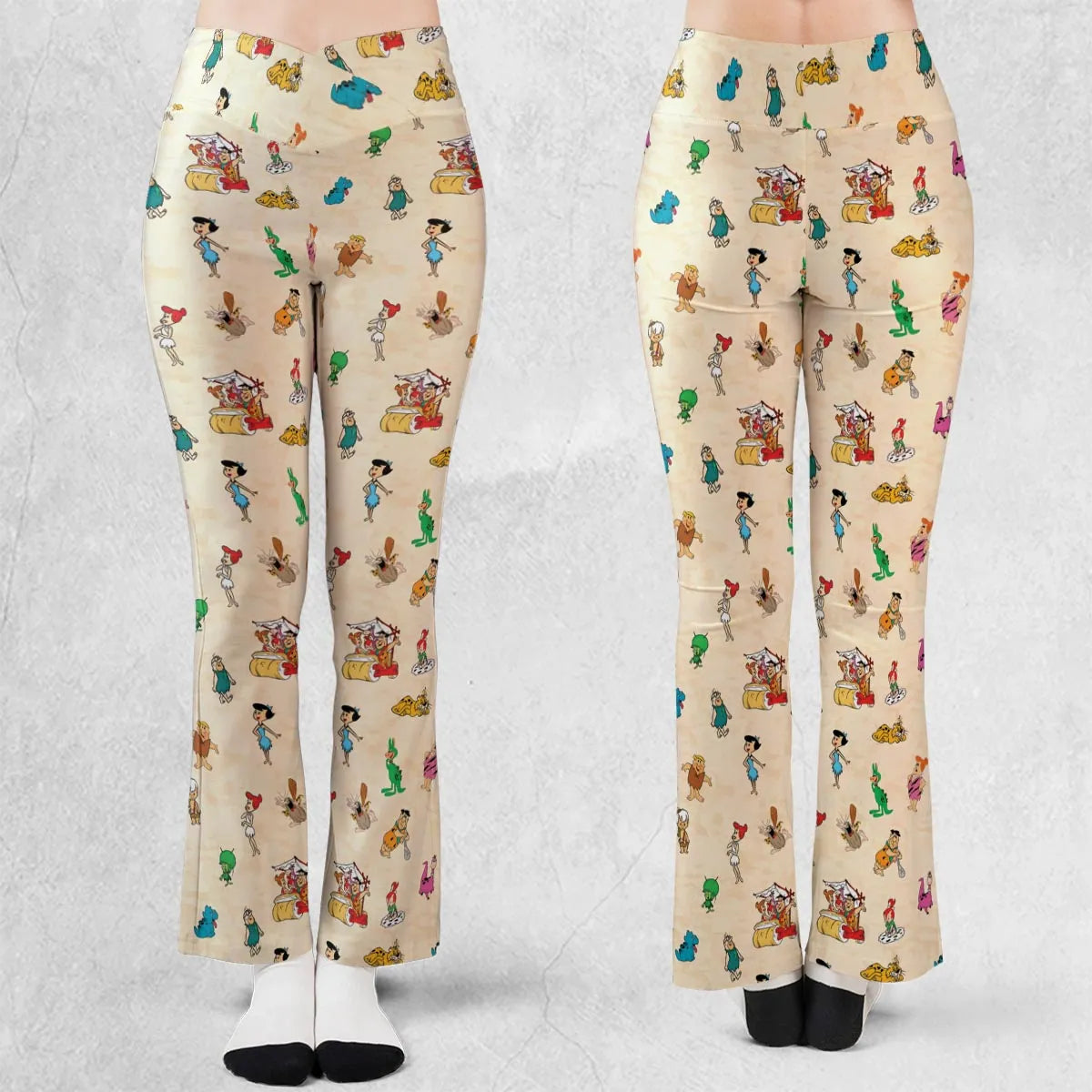 Bedrock The Flintstones Flare Leggings