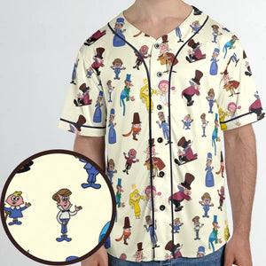 Mister Magoo's Christmas Unisex Baseball Jersey