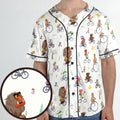 The Muppet Movie Bike Scene Unisex Baseball Jersey