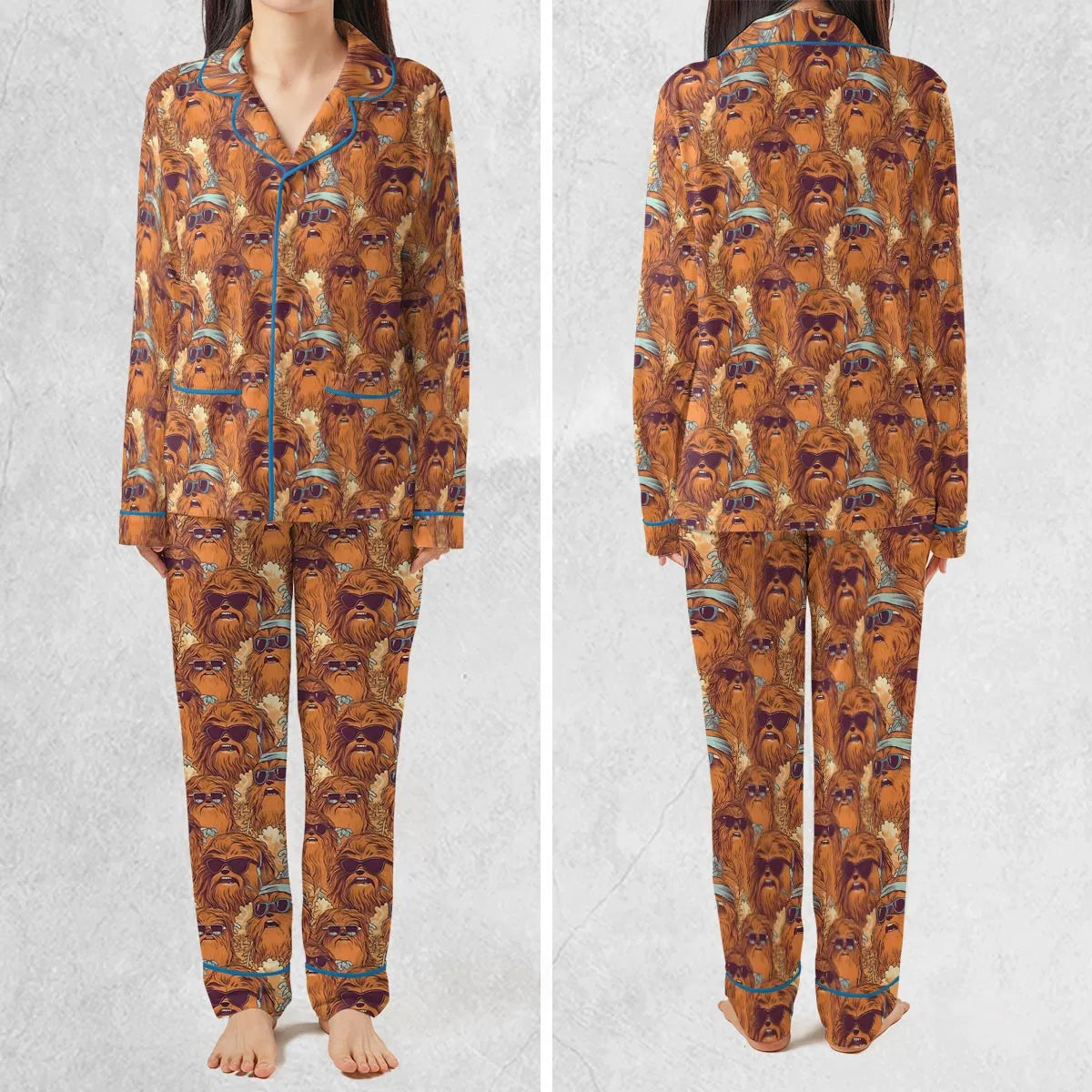 Retro Chewy Summer Vibes Pajamas Set