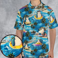 Snorlax Surfing Summer Vibes AOP Men/Women Polo Shirt