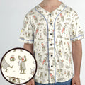 Bad Tempered Rodents Monty Python Unisex Baseball Jersey