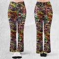 Spooky Chic Beetlejuice Flare Leggings
