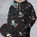 Rocko Space Out Rocko's Modern Life All-over Print Hoodie