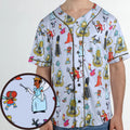 Halloween Costume The Simpsons Unisex Baseball Jersey