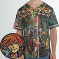 Trippy Sora Kingdom Hearts Unisex Baseball Jersey