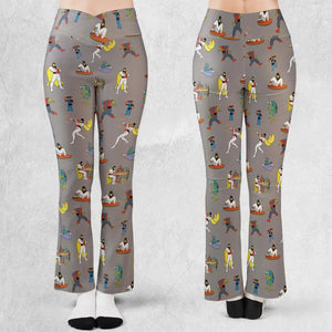 Space Ghost Coast to Coast Characters Flare Leggings