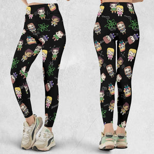Geeky Bazinga The Big Bang Theory Legging