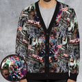 They Live Seamless Pattern Cardigan