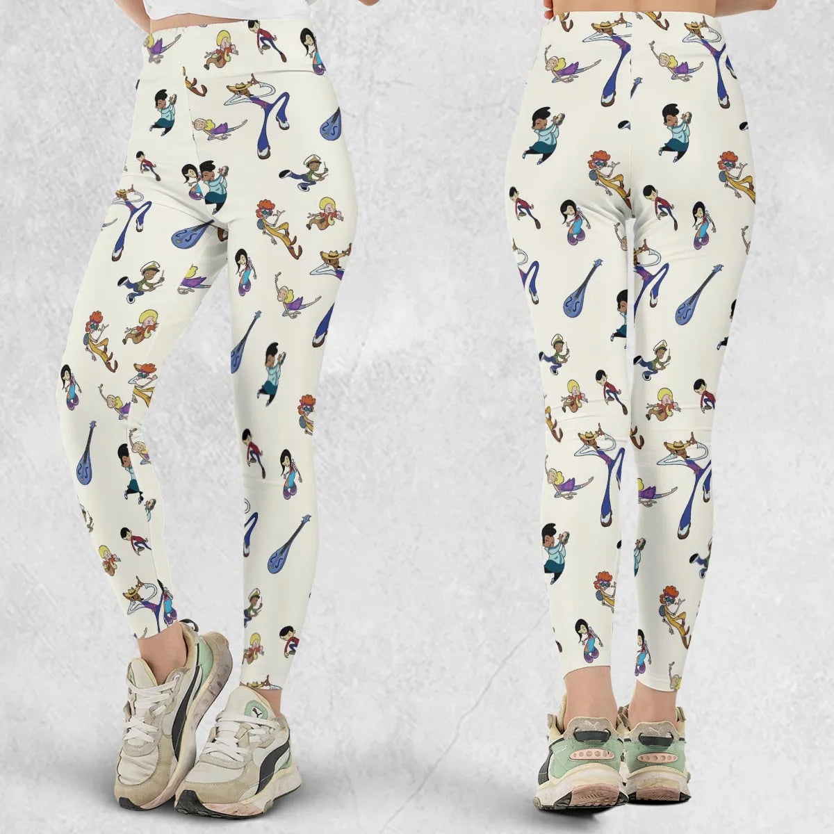 Class Of 3000 Characters Pattern Legging