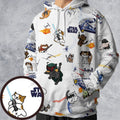 Star Wars Cats All-over Print Hoodie