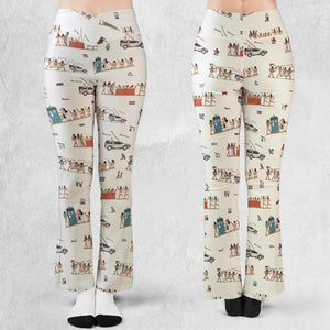 Lost In Egypt Flare Leggings