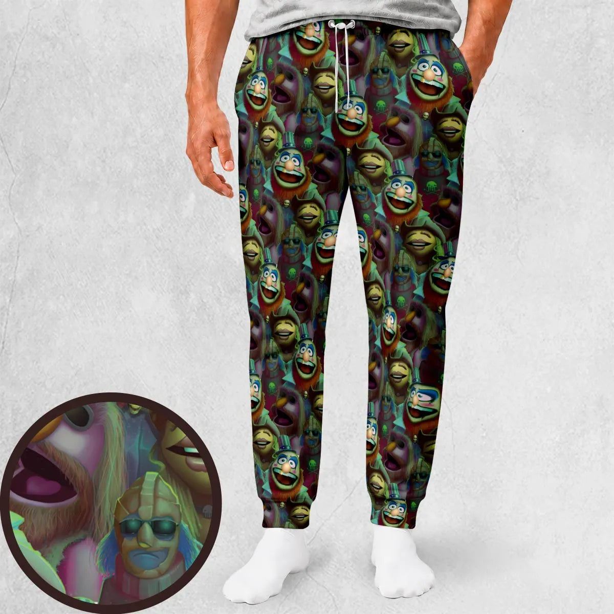 Electric Mayhem as the Firefly Family Sweatpants