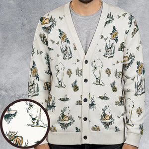 Yellowstone National Park Pattern Cardigan