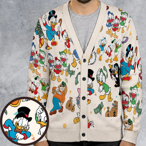 Donald Huey Dewey Ducktales Cardigan