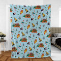 Bedknobs and broomsticks Characters Fleece Blanket