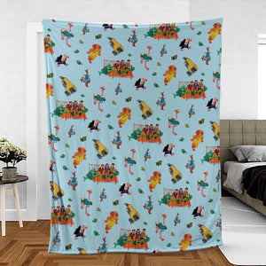 Bedknobs and broomsticks Characters Fleece Blanket