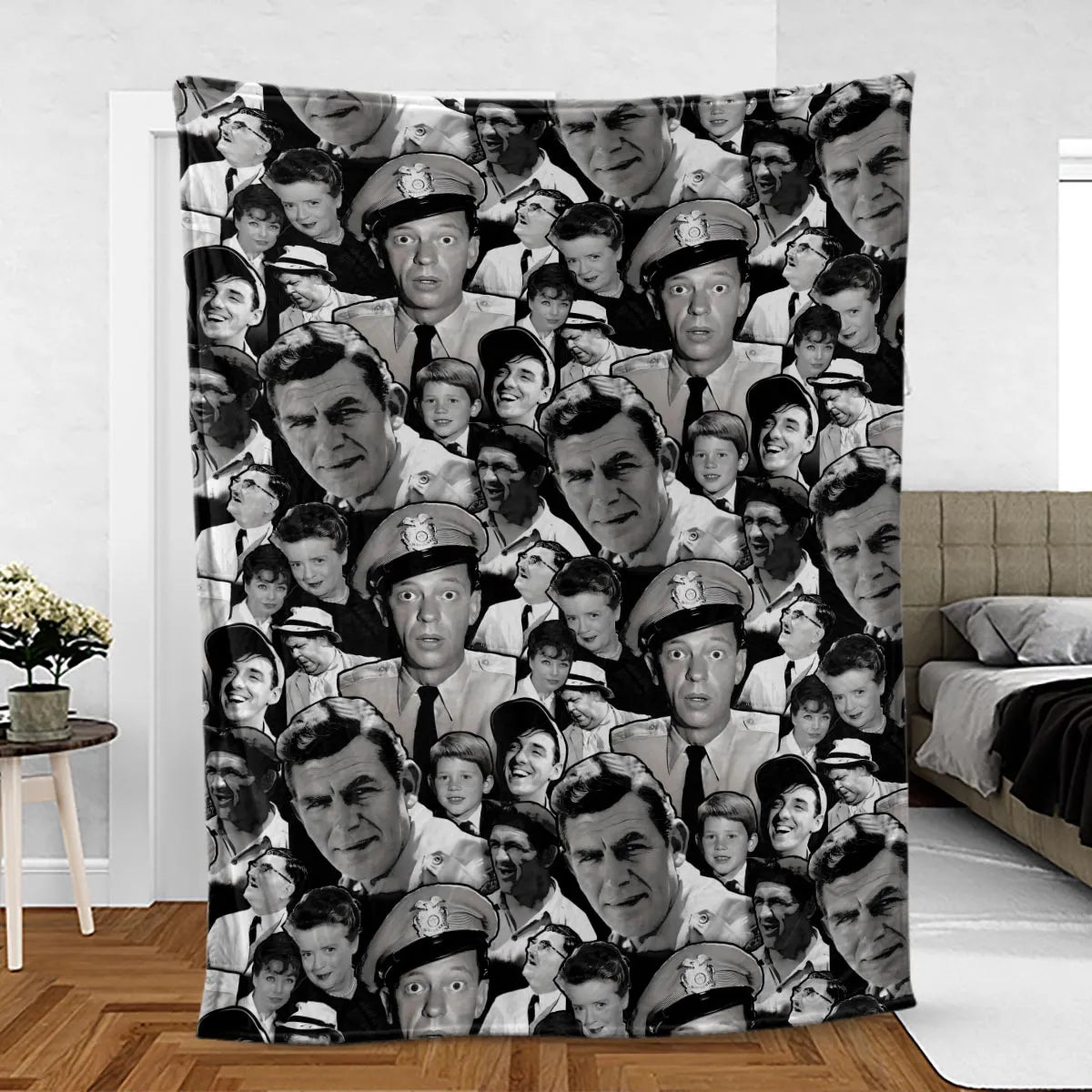 Mayberry The Andy Griffith Show Fleece Blanket