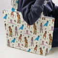 Cereal Monster Breakfast Large Tote Bag