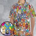 90s Cartoon Legends AOP Men/Women Polo Shirt