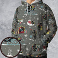 Unusual Christmas Krampus All-over Print Hoodie