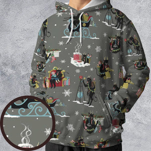 Unusual Christmas Krampus All-over Print Hoodie