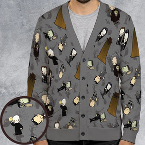 They're Creepy The Addams Family Cardigan