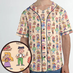 BK Kids Club Unisex Baseball Jersey