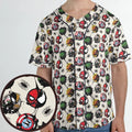 Teenage Mutant Ninja Turtles Pattern Unisex Baseball Jersey