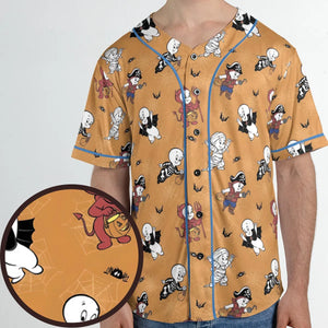 Casper Costume Fun Unisex Baseball Jersey