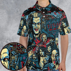 The Lost Boys Eighties Vampire Horror AOP Men/Women Polo Shirt