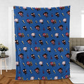 Spidey Sense Spider Man Fleece Blanket
