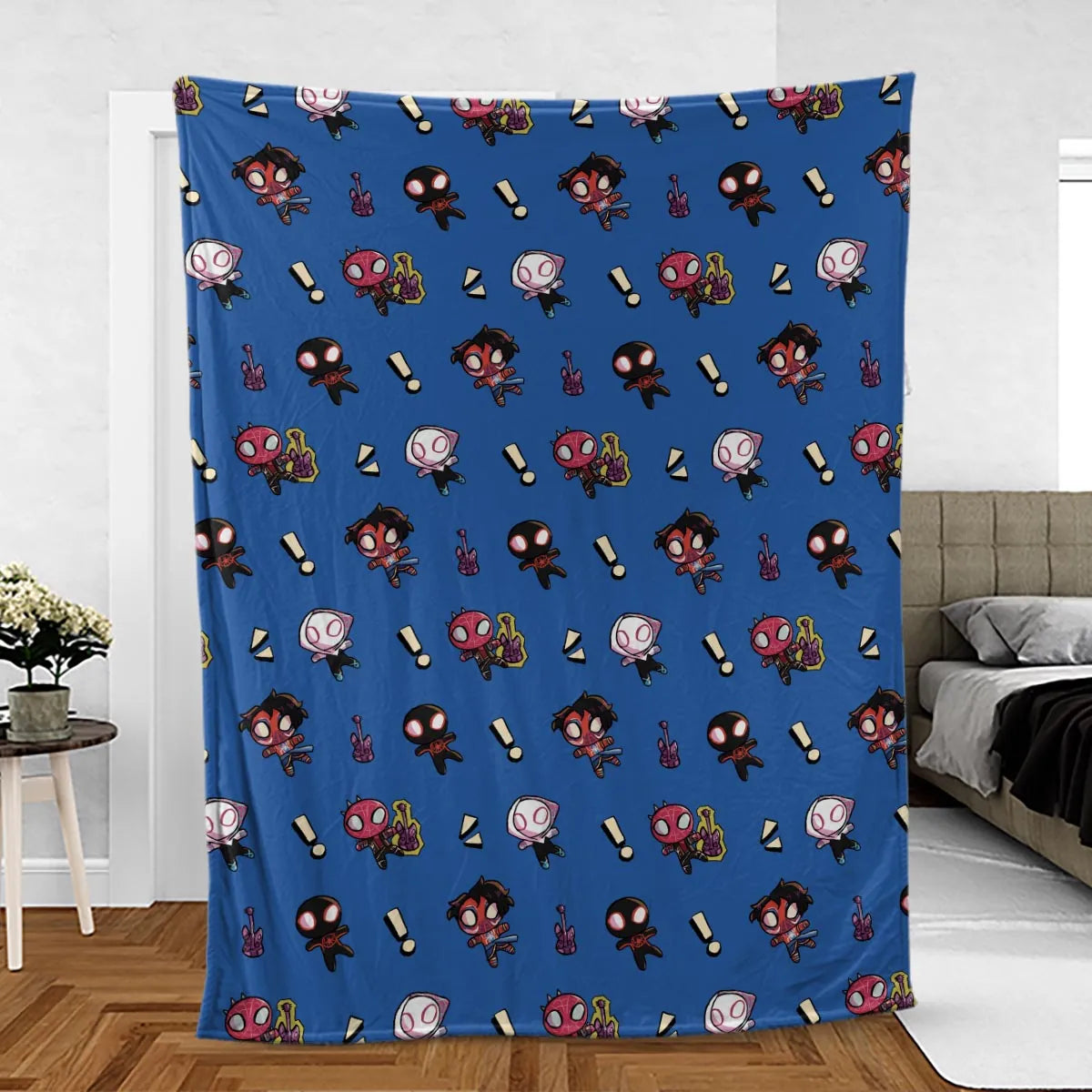 Spidey Sense Spider Man Fleece Blanket