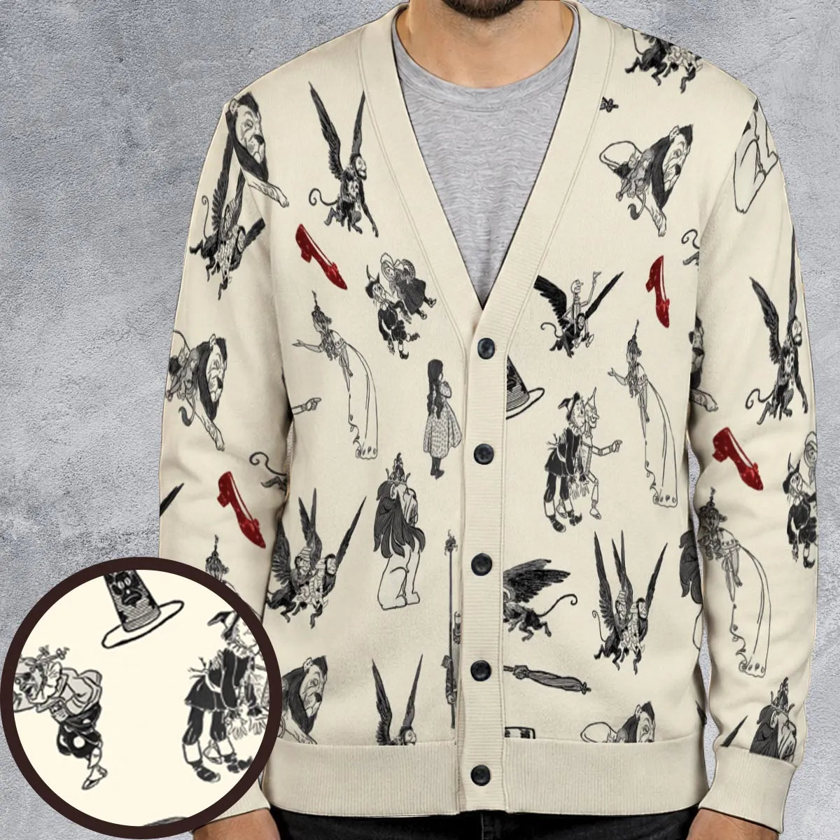 Wizard of Oz Vintage Adapt Cardigan