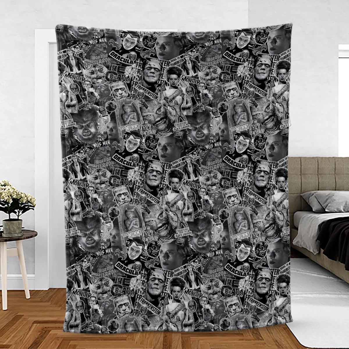 The Monsters Universal Classic Monsters Fleece Blanket