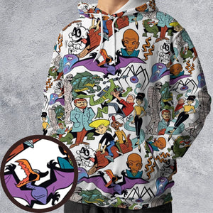 The Adventures Jonny Quest All-over Print Hoodie