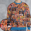 The Big Lebowski Painting Pattern All-over Print Sweatshirt
