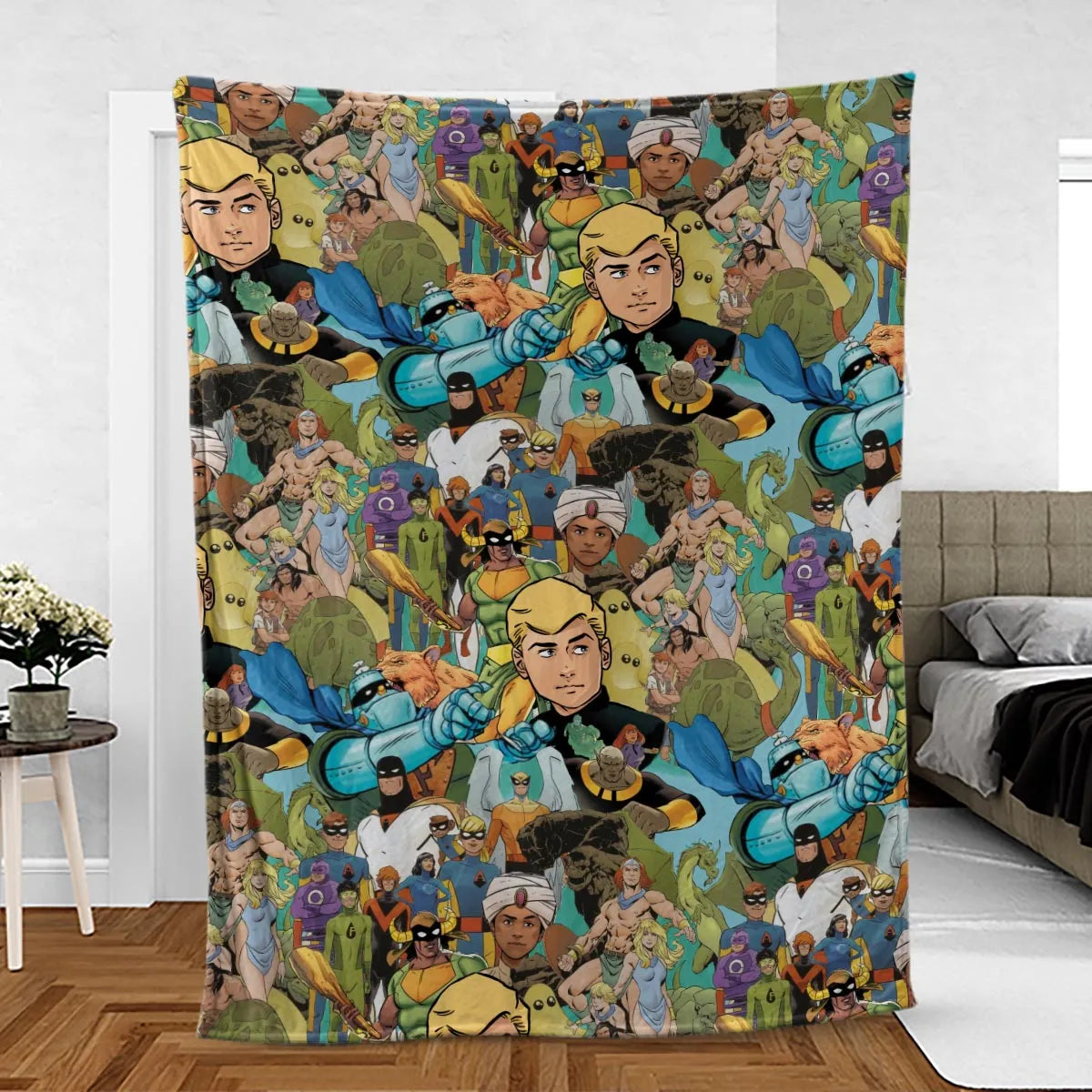 Futures Quest Heroes Fleece Blanket
