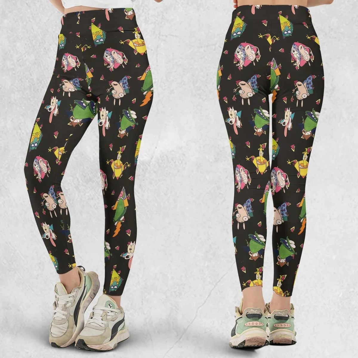 Rocko's Modern Life Pattern Legging