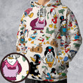 Donald Huey Dewey Ducktales All-over Print Hoodie