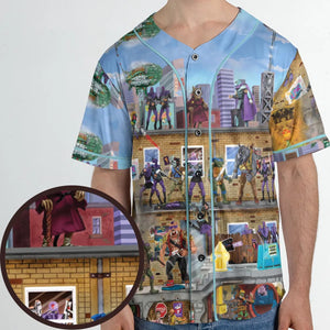 80’s Turtle Power Unisex Baseball Jersey
