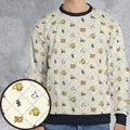 Final Fantasy Sleeping Creatures Pattern All-over Print Sweatshirt